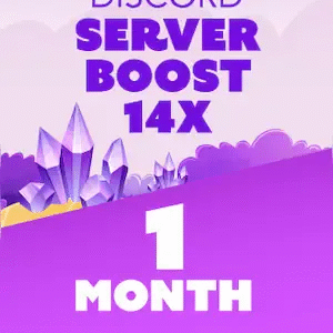 Discord Server Boost - 14x Level 3 - 1 Month